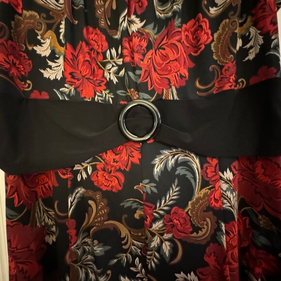XL Perceptions New York Floral Dress / Coat (2 Piece) - Picture 7 of 10